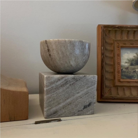 Modern Marble Figural Beige - Threshold™ designed with Studio McGee NWT - Picture 6 of 7